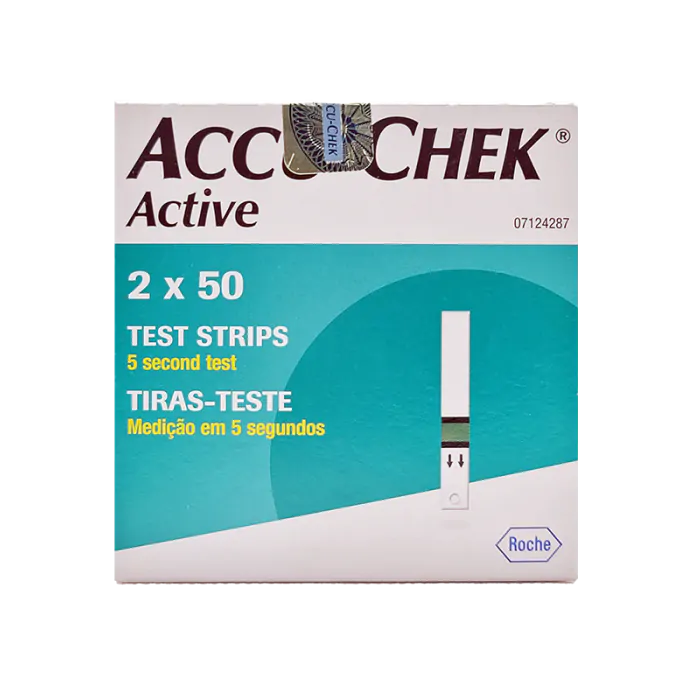 Accu Chek Active Strips 100s