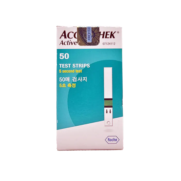 Accu Chek Active Strips 50s