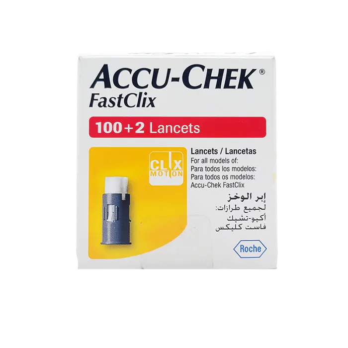Accu Chek FastClix Lancets 100s