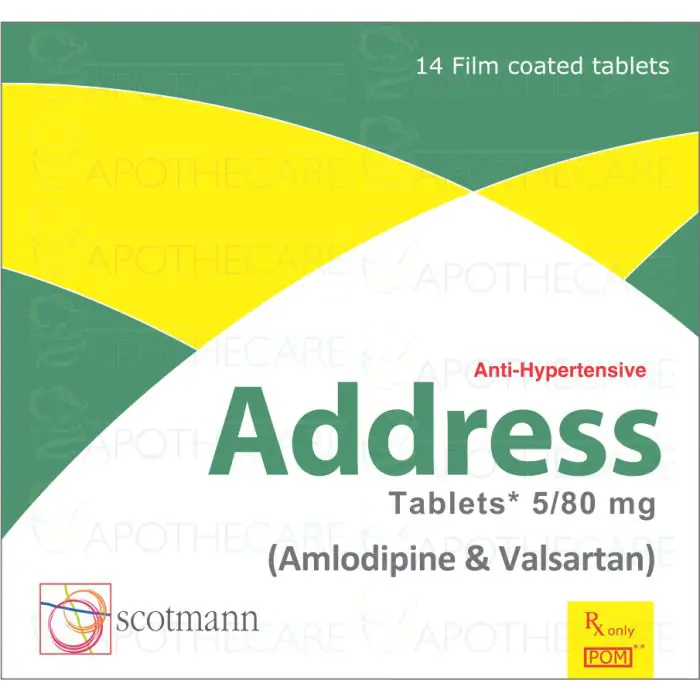 Address 5 80mg Tab