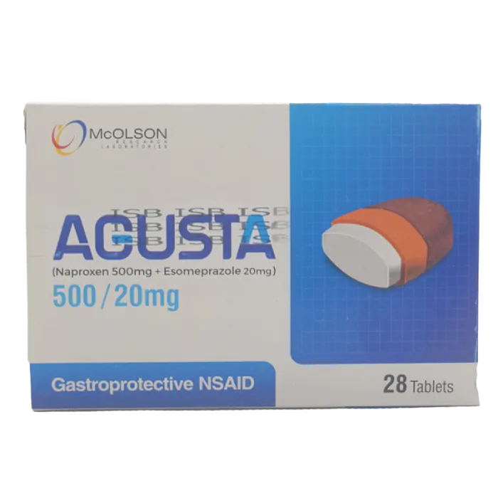 Agusta 500 20mg Tab 28s