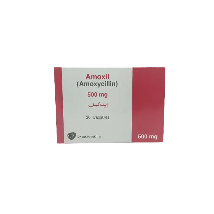Amoxil cap 500mg 20s