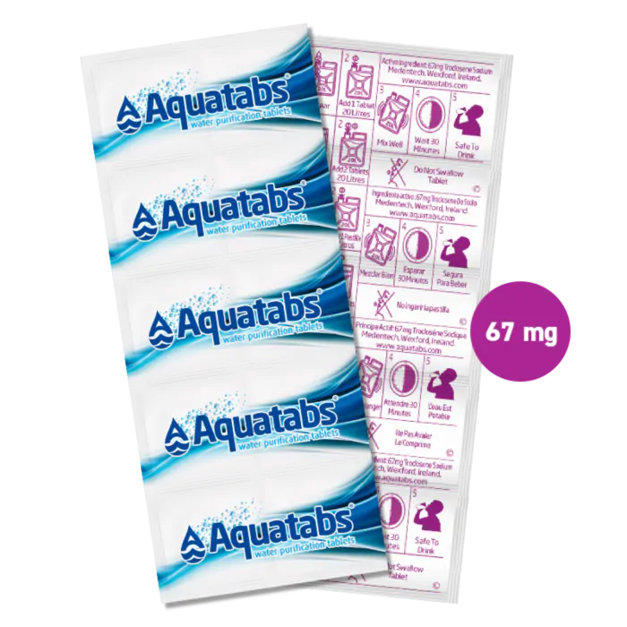 Aqua tabs 10s 67mg