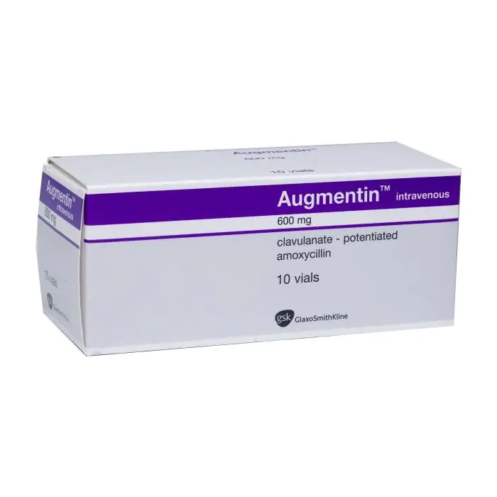 Augmentin inj 600mg