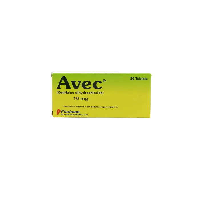 Avec 10mg tab 20s