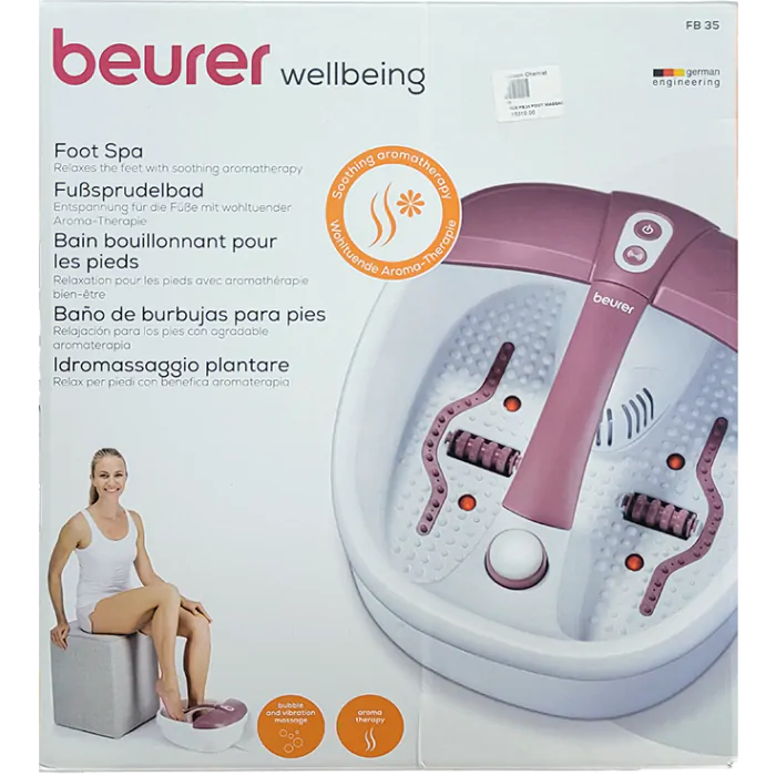 Beurer FB 35 Foot Massager Bubble Bath