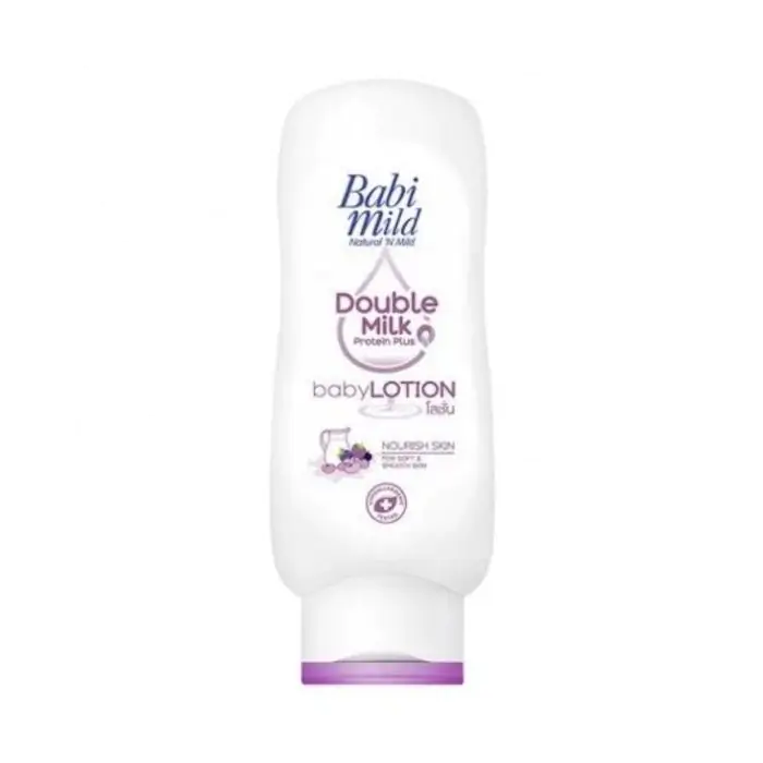 Babi Mild Baby Lotion Double Milk 180ml