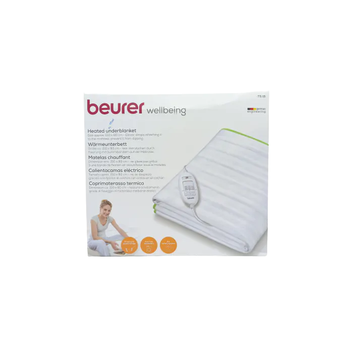Beurer ts15 wellbeing under blanket
