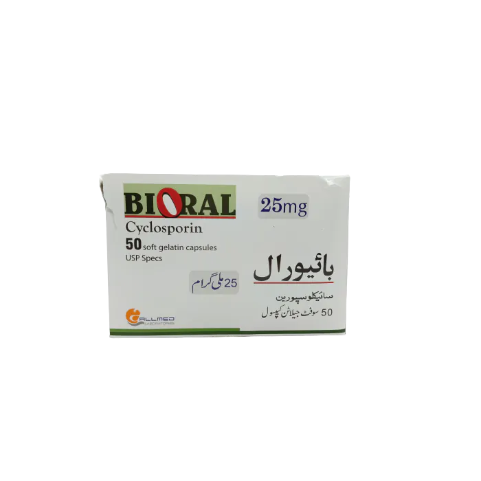 Bioral 25mg cap