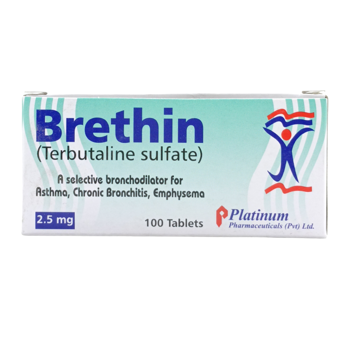 Brethine tab