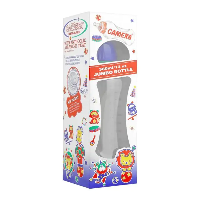 Camera Jumbo Feeding Bottle 360ml