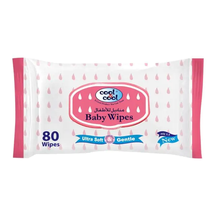 Cool & Cool Baby Wipes