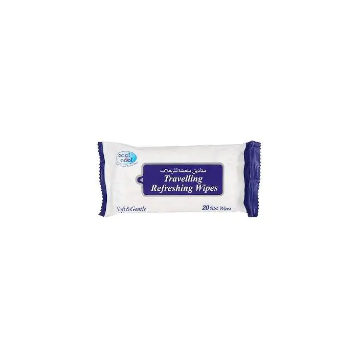 Cool & Cool Wipes Travelling Refreshing