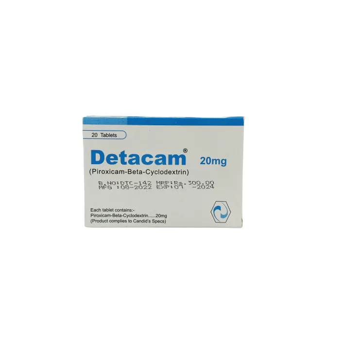 Detacam 20mg tab