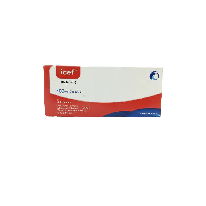 Icef 400mg cap
