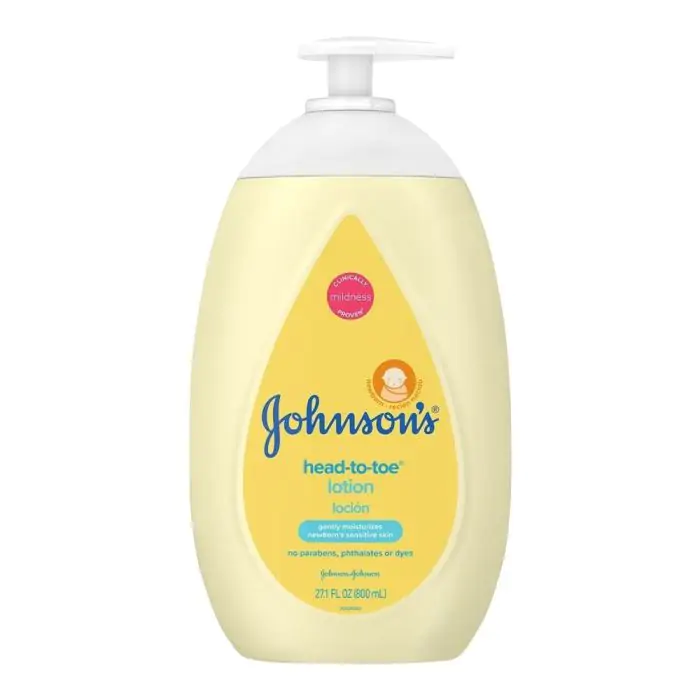 Johnsons Head to Toe Lotion 800ml