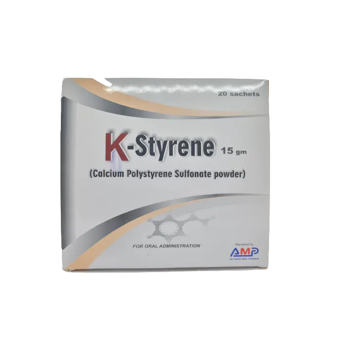 K styrene 15gm Sachets