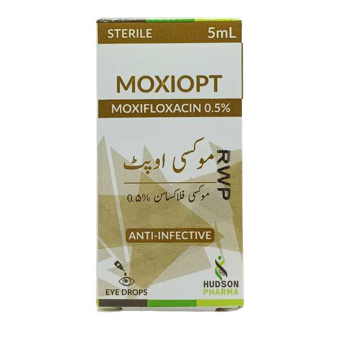 Moxiopt 0.5% eye Drop 5ml
