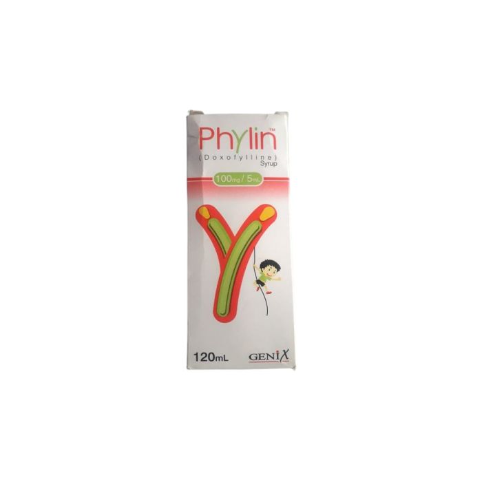 Phylin 100mg 5ml syp 120ml