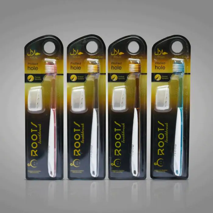 Roots Natural Tooth Brush Soft Rubber EP003