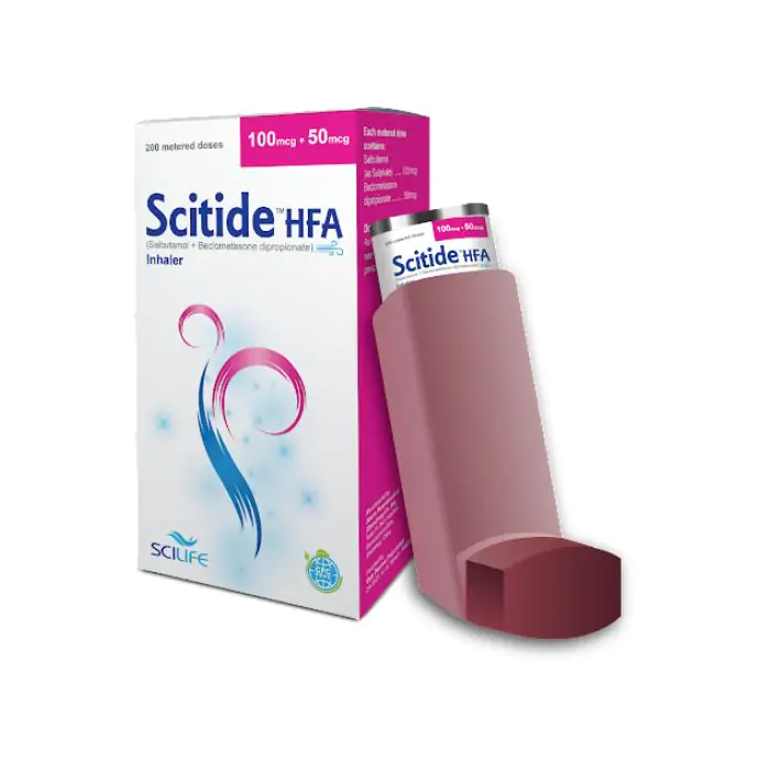 Scitide hfa 100mcg 50mcg inhaler