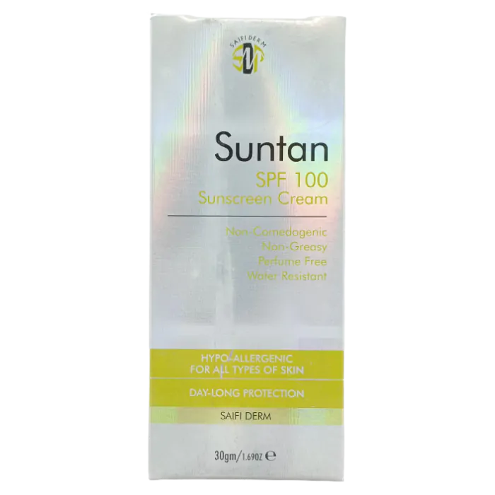Suntan spf 100