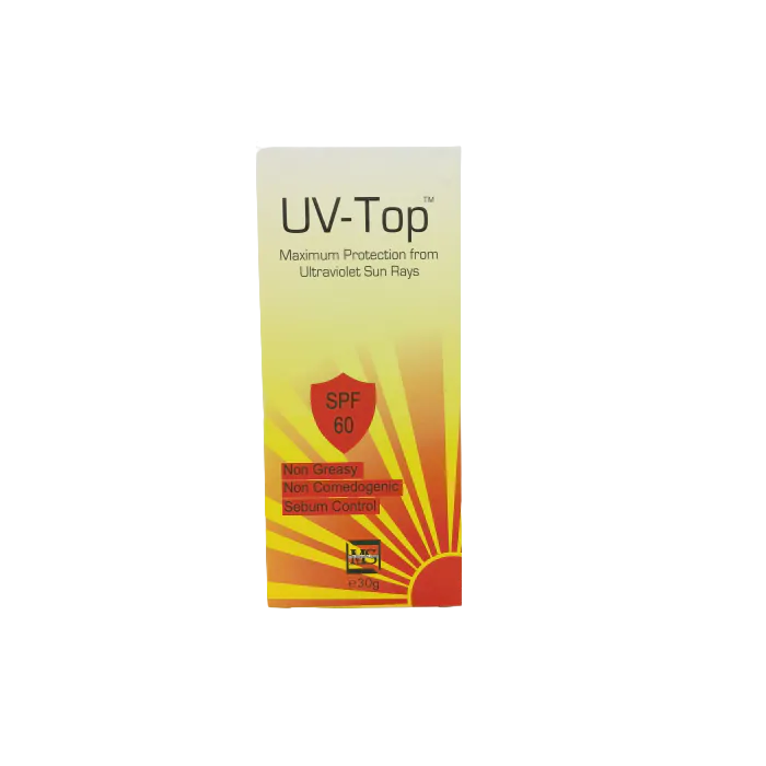 Uv Top Sunscreen Cream Spf 60 30g