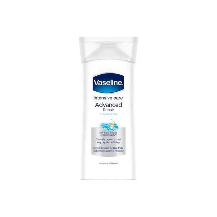 Vaseline Body Lotion 200ml Advanced Repair Fragrance Free
