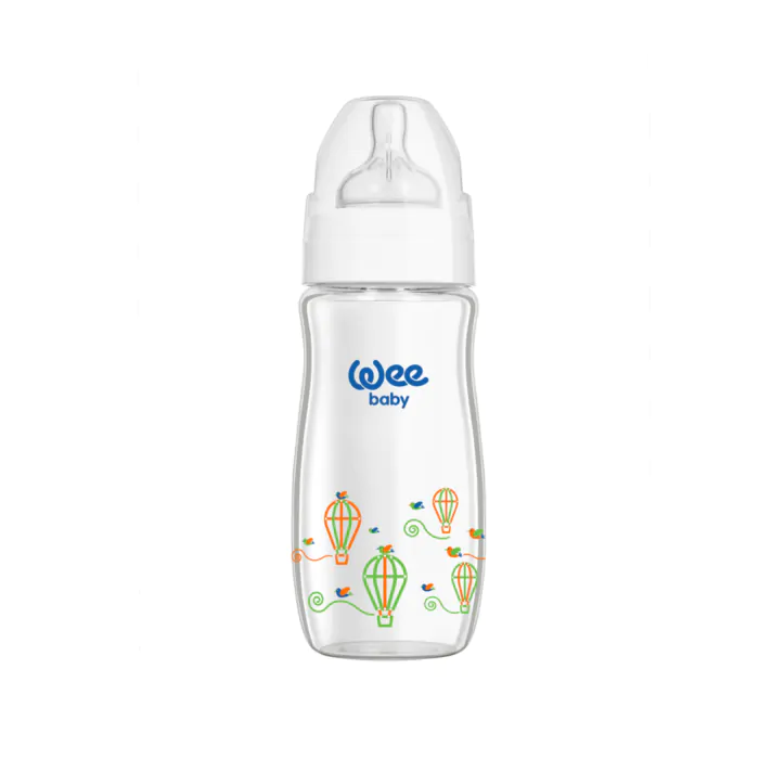 Wee Baby Classic Wide Neck Glass Bottle