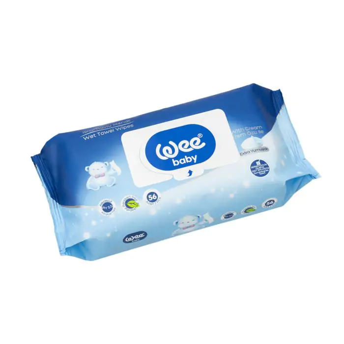 Wee Baby Wet Towel Wipes 64s