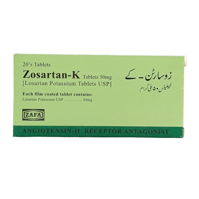 Zosartan K 50mg Tab