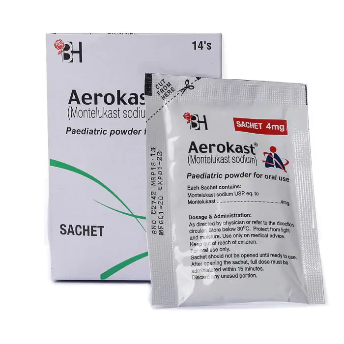 Aerokast 4mg Sachets