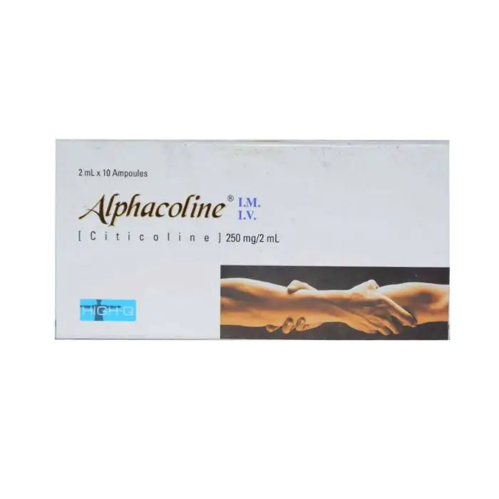 Alphacoline 250mg Inj
