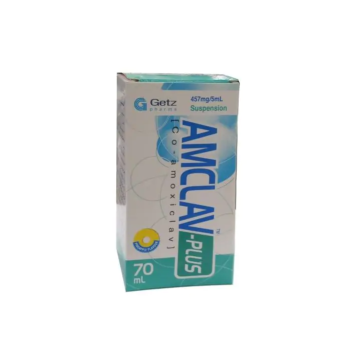 Amclav Plus 457mg 70ml