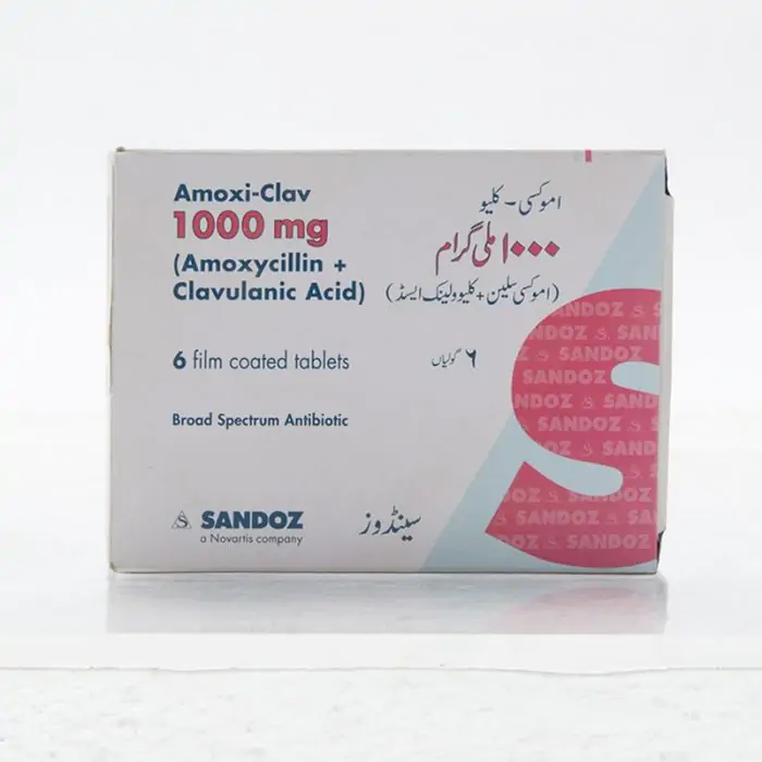 Amoxi Clav 1000mg Tab