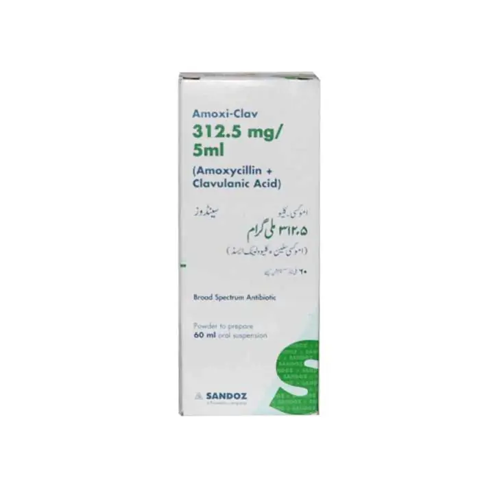 Amoxi Clav 312.5mg 60ml