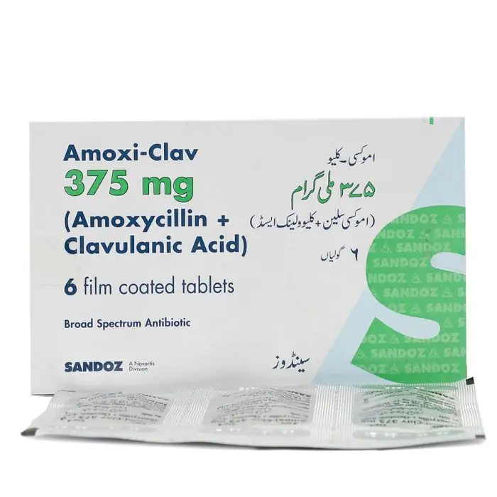 Amoxi Clav 375mg Tab