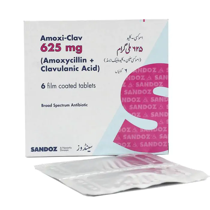 Amoxi Clav 625mg Tab