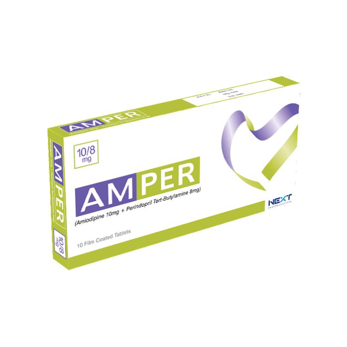Amper 10 8mg Tab
