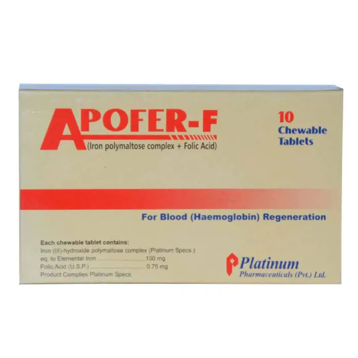 Apofer F Chewable Tab