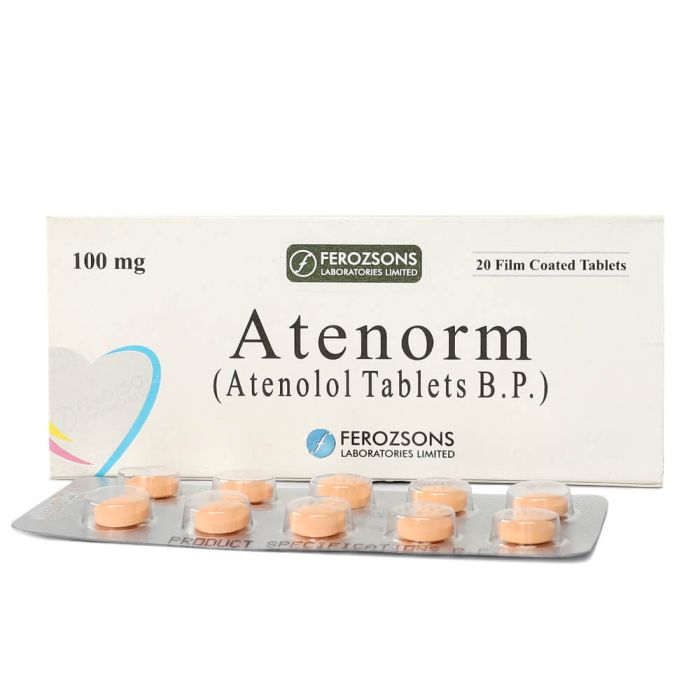Atenorm 100mg Tab