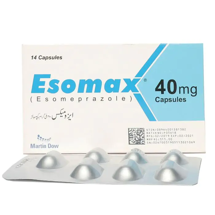 Esomax 40mg Cap
