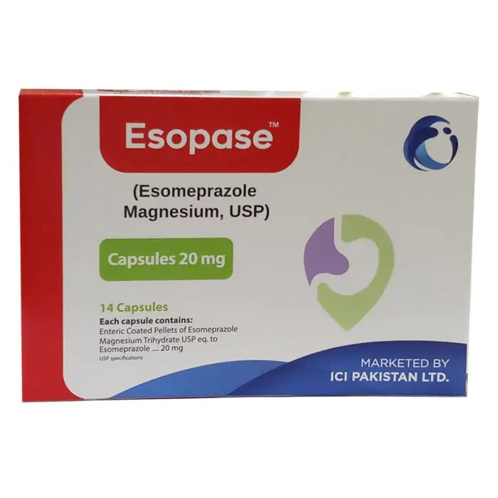 Esopase 20mg Cap