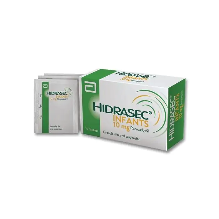 Hidrasec 10mg Infants Sachets