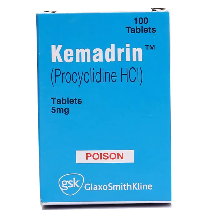 Kemadrin 5mg tab 100s