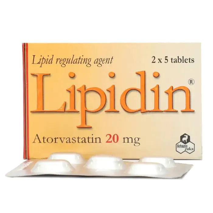 Lipidin 20mg tab
