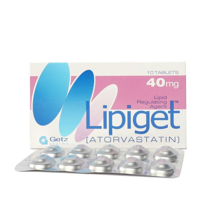 Lipiget 40mg tab