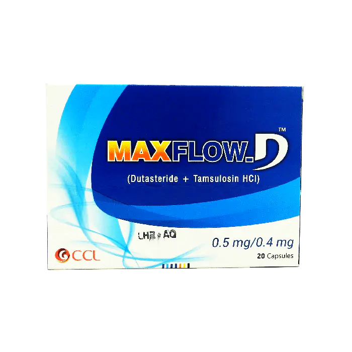 Maxflow d 0.5mg 0.4mg cap