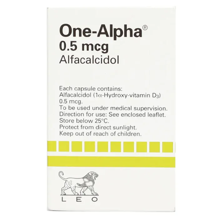 One alpha 0.5mcg cap