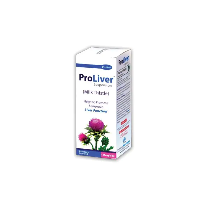 Proliver suspension 125mg 5ml syp 120ml